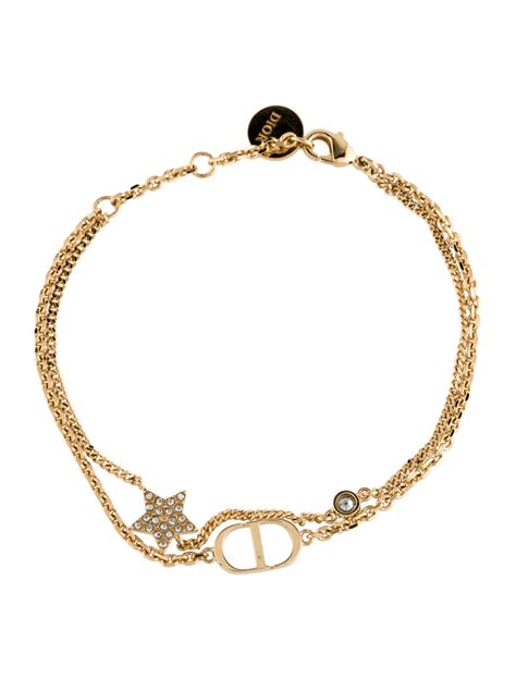 dior bracelet gold cd|genuine christian Dior bracelets.